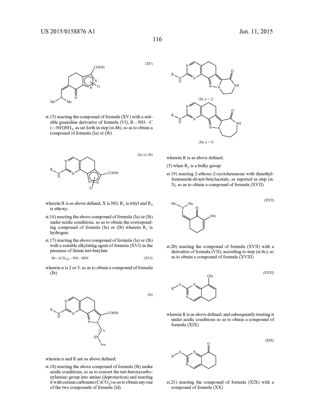 PYRAZOLO-QUINAZOLINE DERIVATIVES, PROCESS FOR THEIR PREPARATION AND THEIR     USE AS KINASE INHIBITORS - diagram, schematic, and image 117