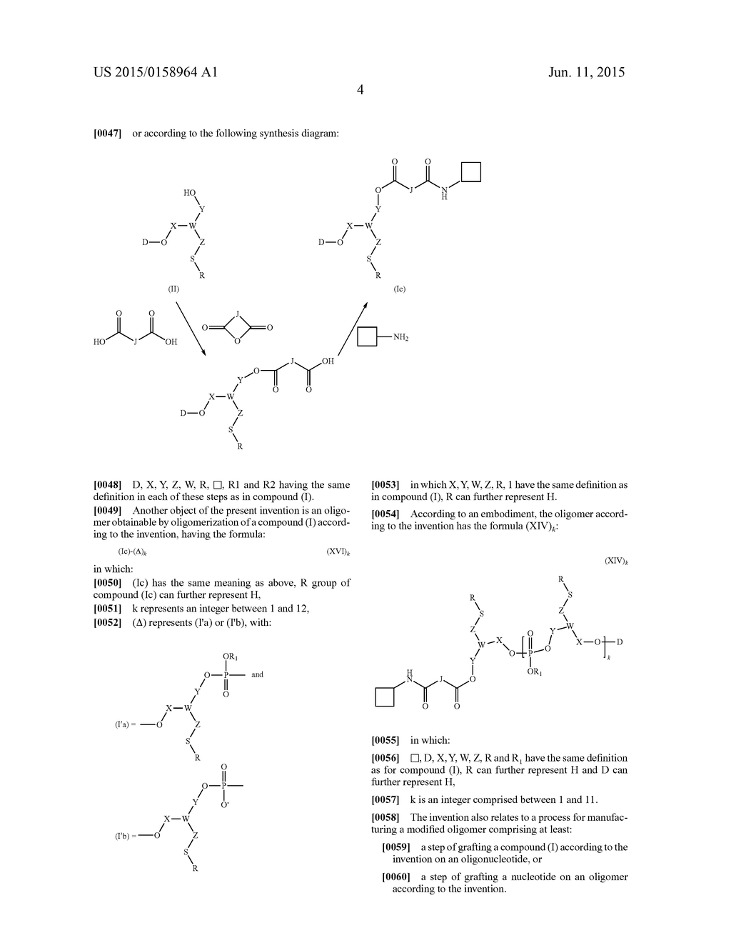 THIOL COMPOUNDS AND THE USE THEREOF FOR THE SYNTHESIS OF MODIFIED     OLIGONUCLEOTIDES - diagram, schematic, and image 21