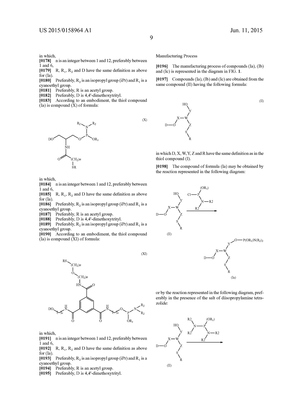THIOL COMPOUNDS AND THE USE THEREOF FOR THE SYNTHESIS OF MODIFIED     OLIGONUCLEOTIDES - diagram, schematic, and image 26