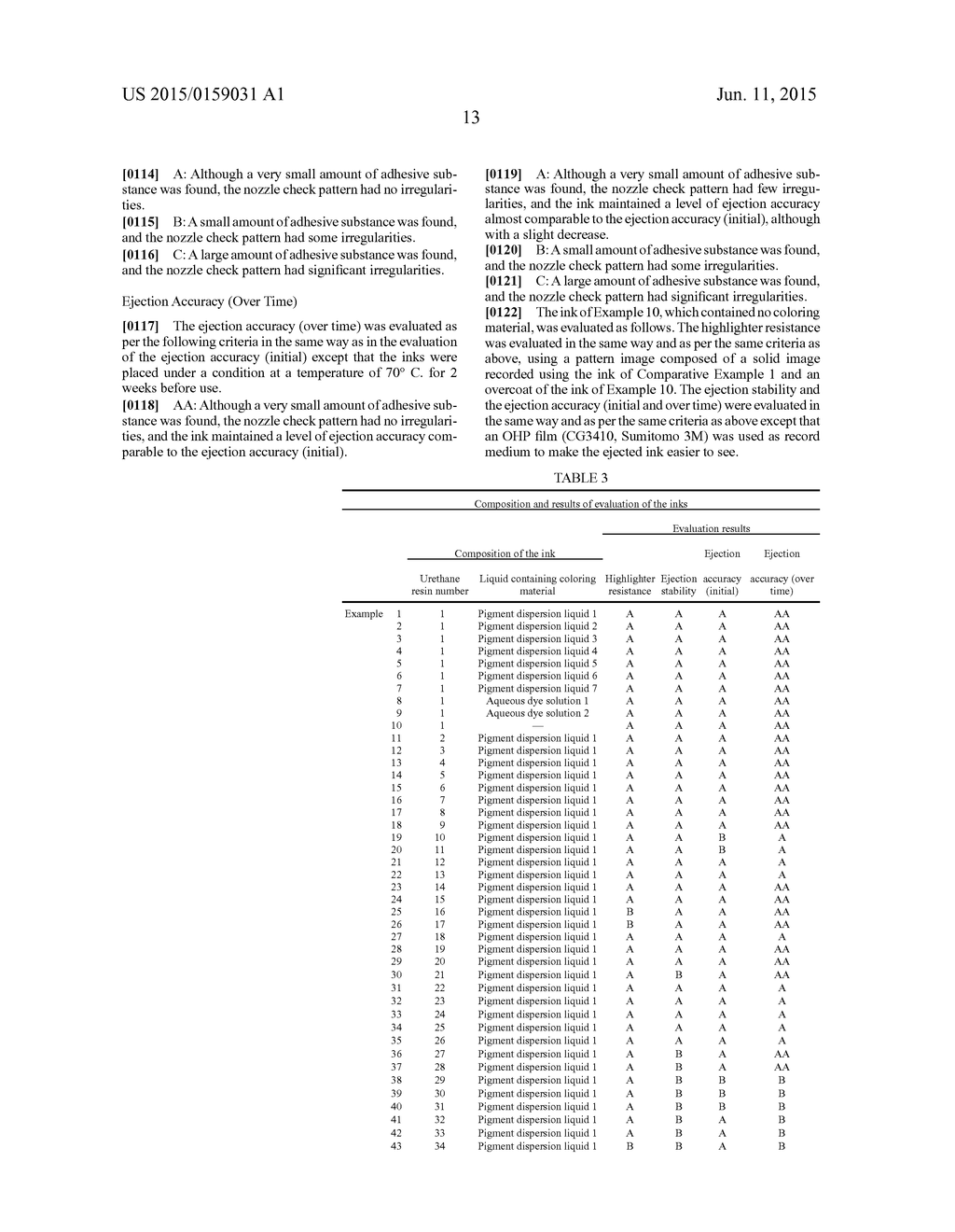 INK, INK CARTRIDGE, AND INK JET RECORDING METHOD - diagram, schematic, and image 14