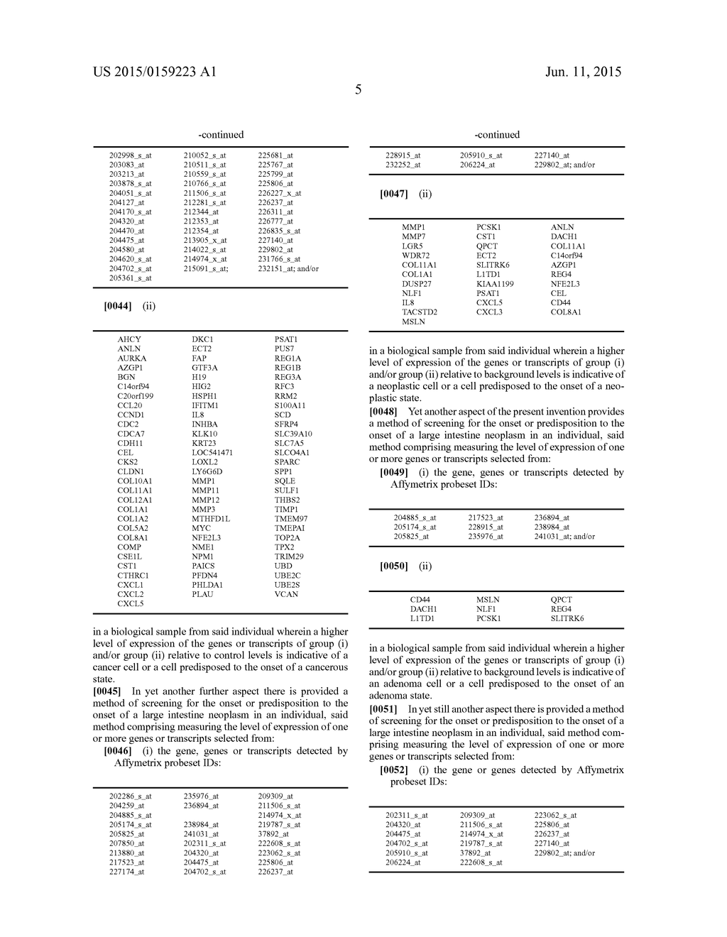 METHOD OF DIAGNOSING NEOPLASMS - diagram, schematic, and image 15