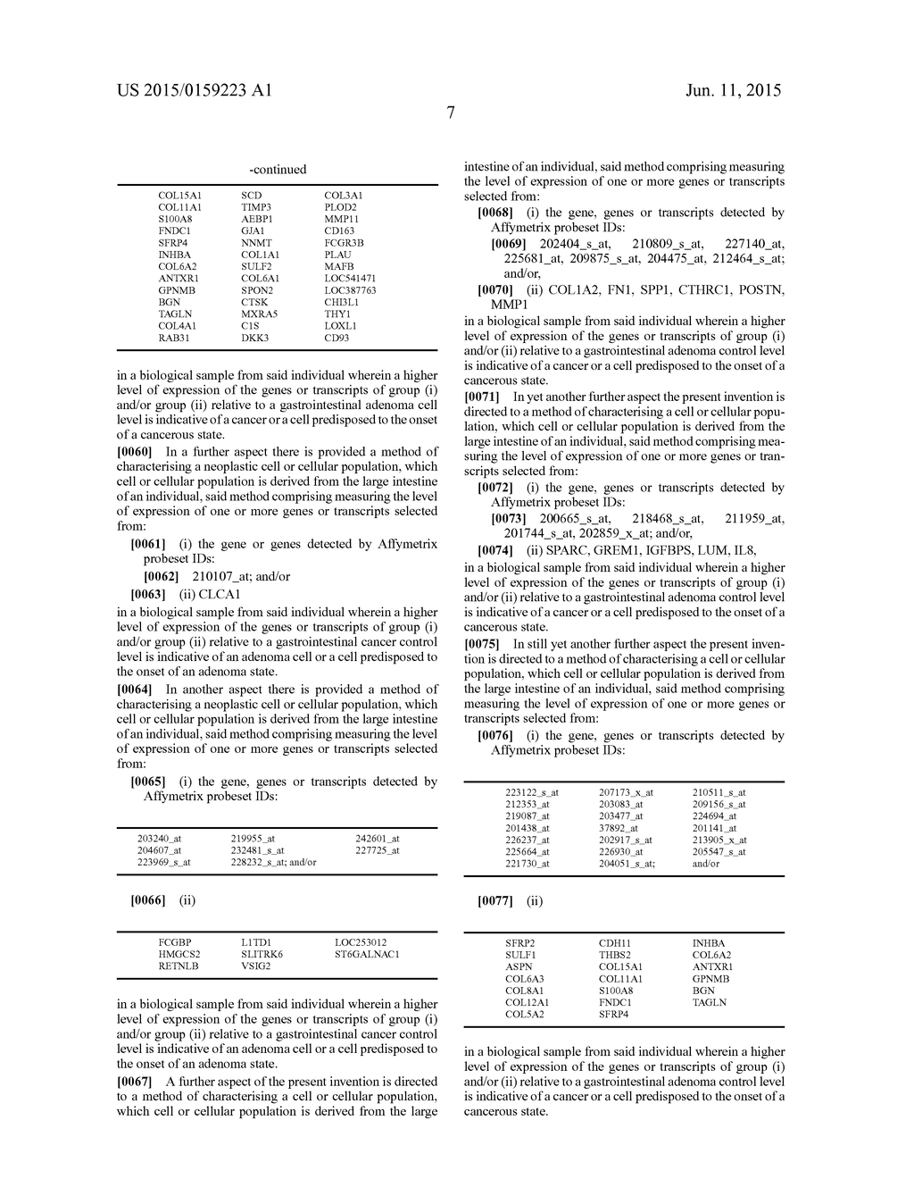 METHOD OF DIAGNOSING NEOPLASMS - diagram, schematic, and image 17