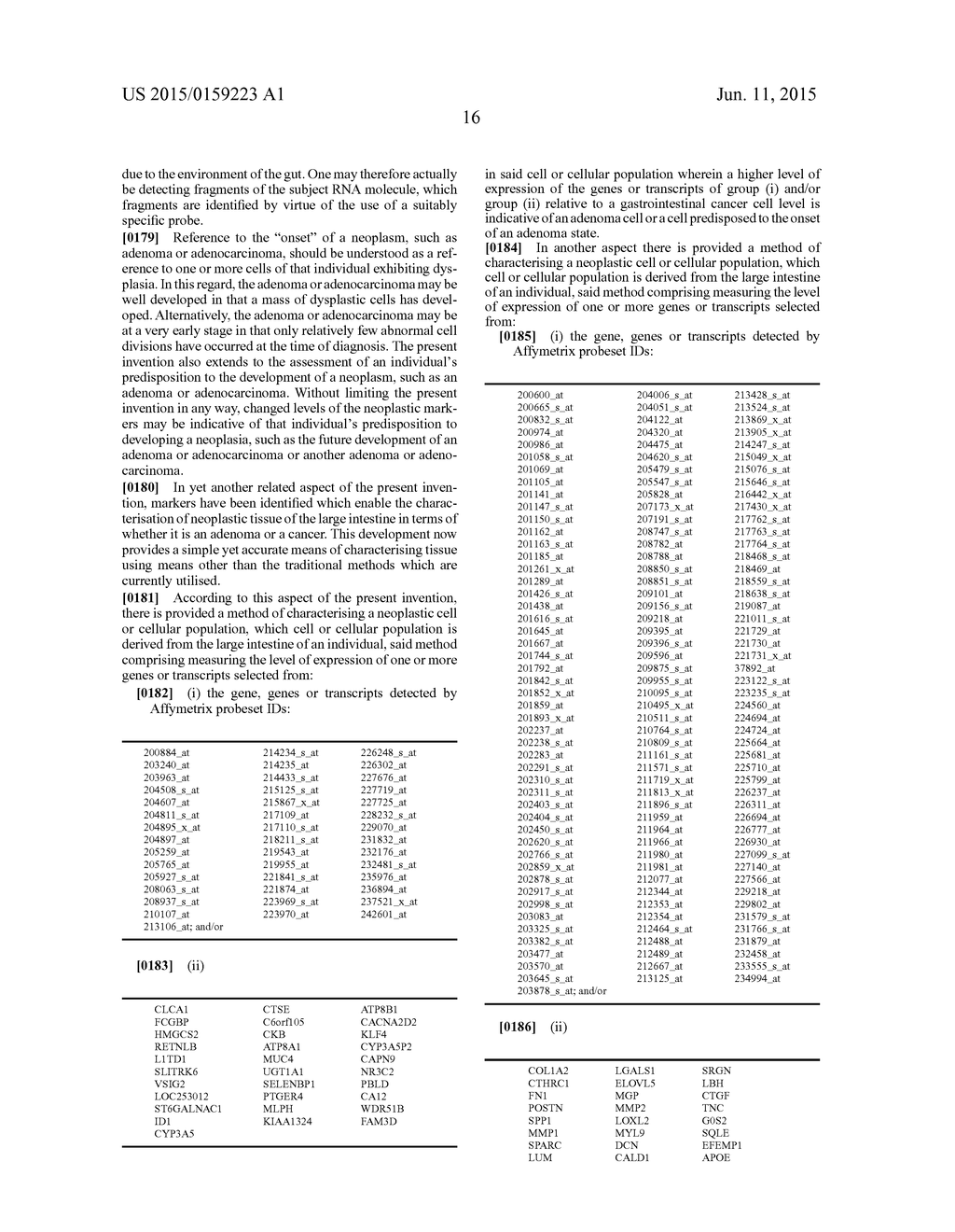 METHOD OF DIAGNOSING NEOPLASMS - diagram, schematic, and image 26