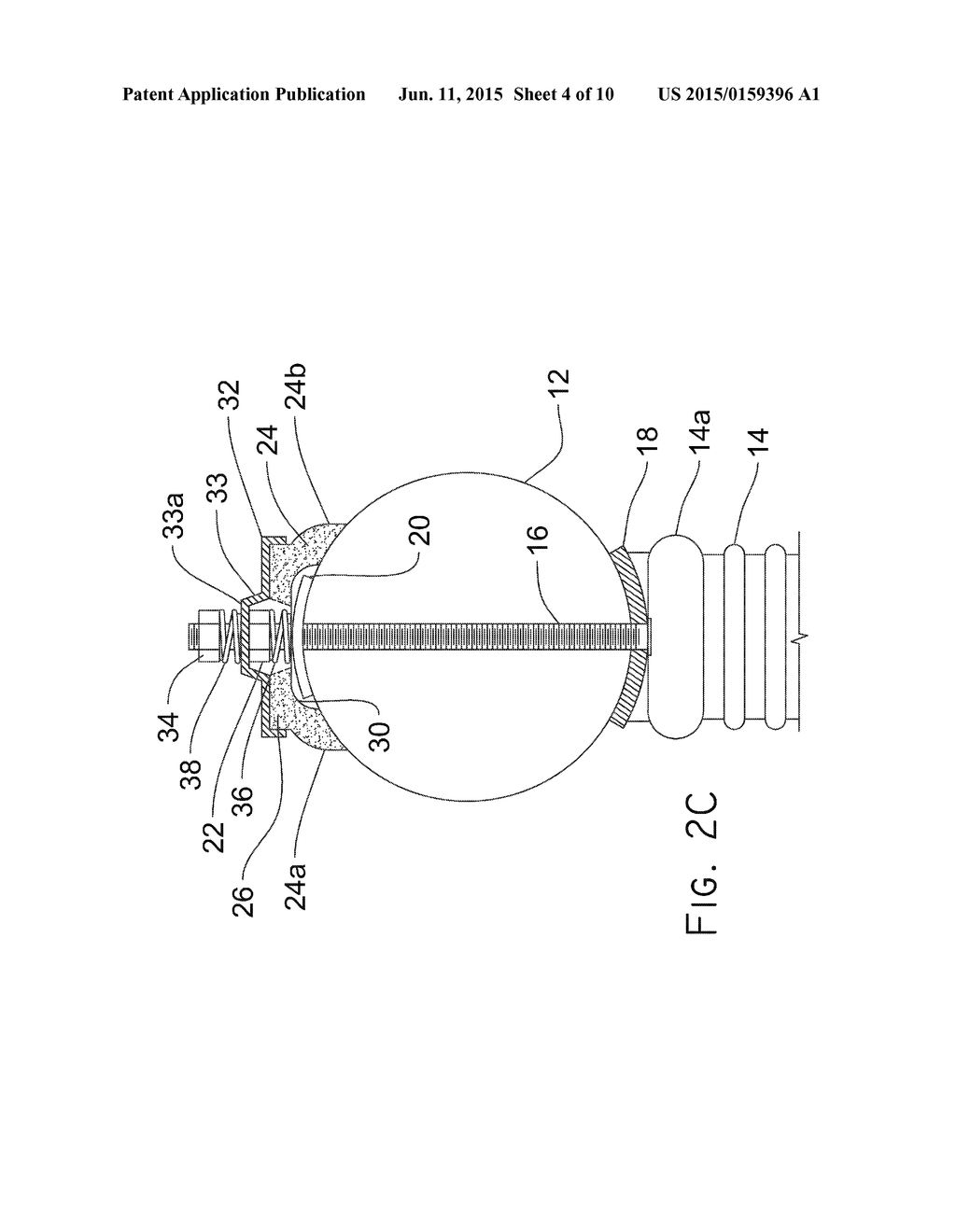 UTILITY OR METER POLE TOP REINFORCEMENT METHOD AND APPARATUS - diagram, schematic, and image 05