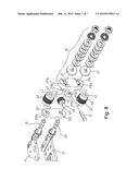 TRANSMISSION MECHANISM FOR DUAL-SHAFT HINGE diagram and image