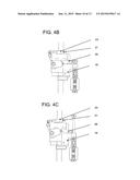 DEVICE FOR LOCKING A MOVABLE COMPONENT diagram and image