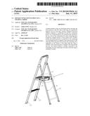 HINGED CONNECTION ELEMENT OF A FOLDING LADDER diagram and image