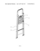 HINGED CONNECTION ELEMENT OF A FOLDING LADDER diagram and image