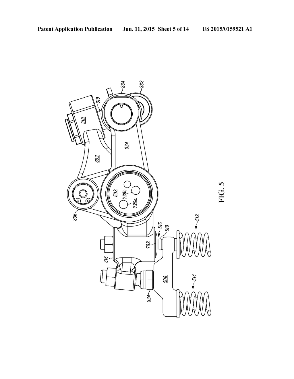 APPARATUS AND SYSTEM COMPRISING COLLAPSING AND EXTENDING MECHANISMS FOR     ACTUATING ENGINE VALVES - diagram, schematic, and image 06