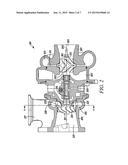 AXIAL TURBINE WITH RADIAL VNT VANES diagram and image