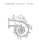 AXIAL TURBINE WITH RADIAL VNT VANES diagram and image