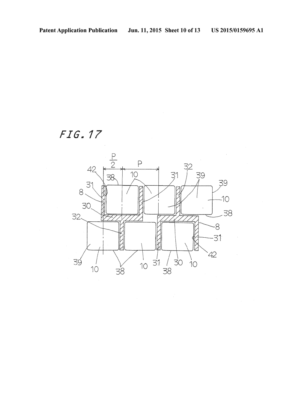 LINEAR MOTION GUIDE UNIT WITH SEPARATORS INTERPOSED BETWEEN ADJOINING     ROLLING ELEMENTS - diagram, schematic, and image 11