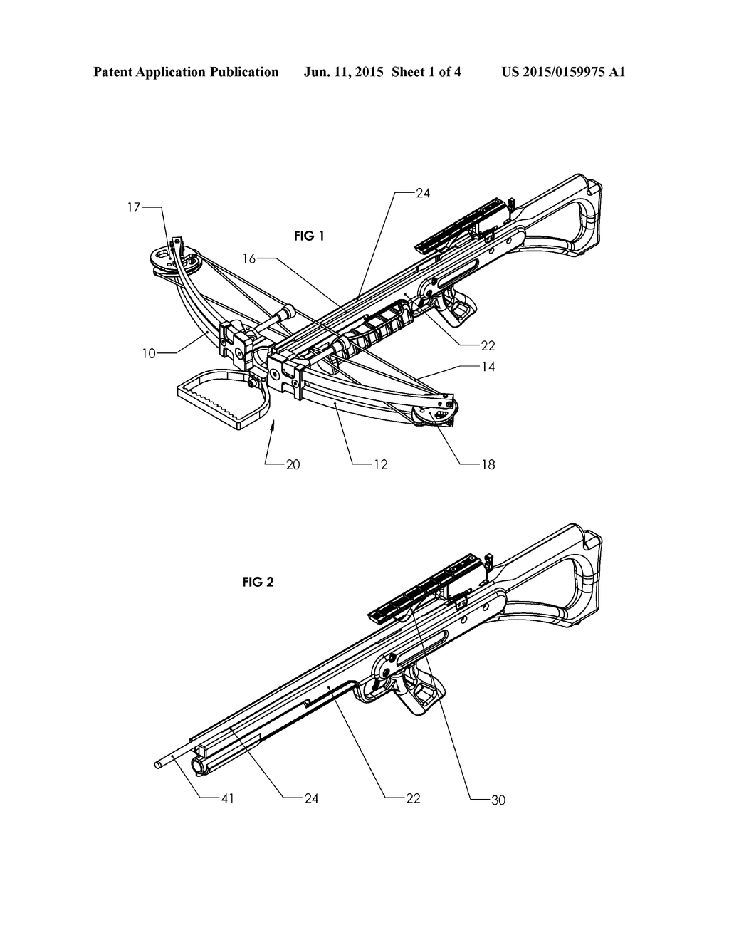 Crossbow with Improved Rail and Arrow Slot - diagram, schematic, and image 02