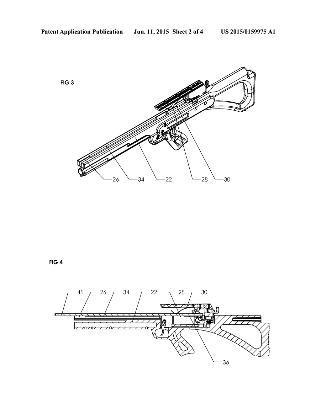 Crossbow with Improved Rail and Arrow Slot - diagram, schematic, and image 03