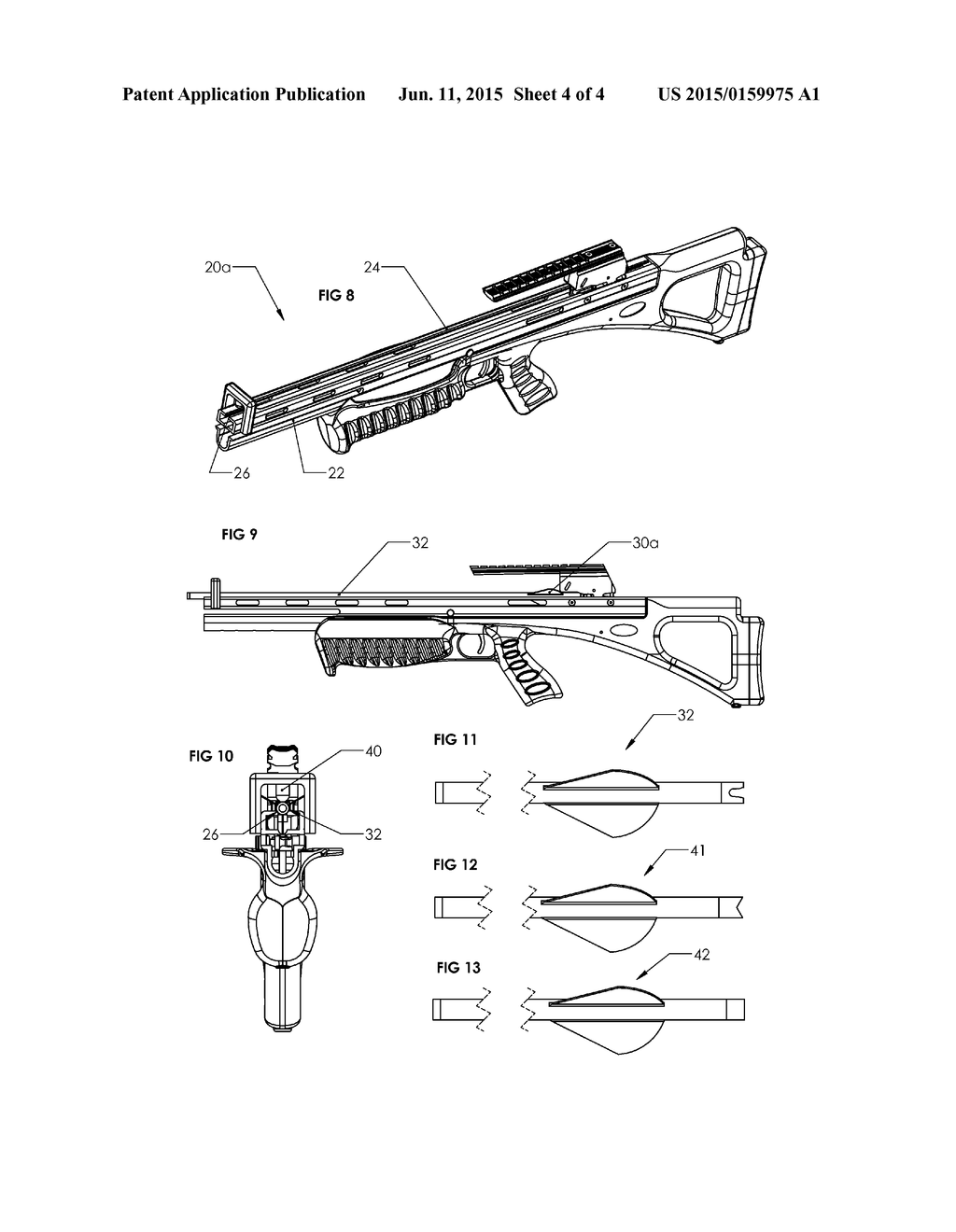 Crossbow with Improved Rail and Arrow Slot - diagram, schematic, and image 05