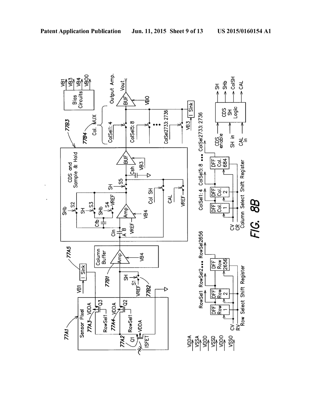 INTEGRATED SENSOR ARRAYS FOR BIOLOGICAL AND CHEMICAL ANALYSIS - diagram, schematic, and image 10