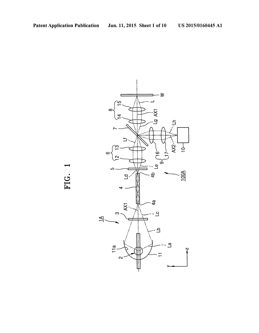 LIGHTING APPARATUS, AND OPTICAL INSPECTION APPARATUS AND OPTICAL     MICROSCOPE USING THE LIGHTING APPARATUS - diagram, schematic, and image 02