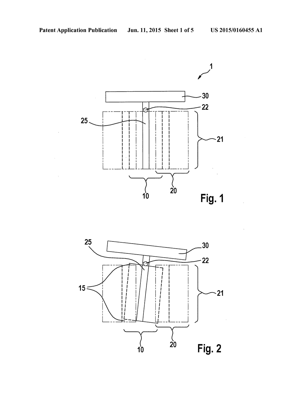 comb drive including a pivotable mirror element - diagram, schematic, and image 02