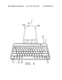 ELECTRONIC DEVICE WITH A FOLDABLE COVER FOR COVERING A USER OPERABLE     DEVICE diagram and image