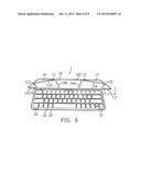 ELECTRONIC DEVICE WITH A FOLDABLE COVER FOR COVERING A USER OPERABLE     DEVICE diagram and image