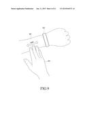 METHOD OF RECOGNIZING GESTURE THROUGH ELECTRONIC DEVICE, ELECTRONIC     DEVICE, AND COMPUTER READABLE RECORDING MEDIUM diagram and image