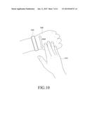 METHOD OF RECOGNIZING GESTURE THROUGH ELECTRONIC DEVICE, ELECTRONIC     DEVICE, AND COMPUTER READABLE RECORDING MEDIUM diagram and image