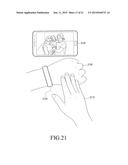 METHOD OF RECOGNIZING GESTURE THROUGH ELECTRONIC DEVICE, ELECTRONIC     DEVICE, AND COMPUTER READABLE RECORDING MEDIUM diagram and image