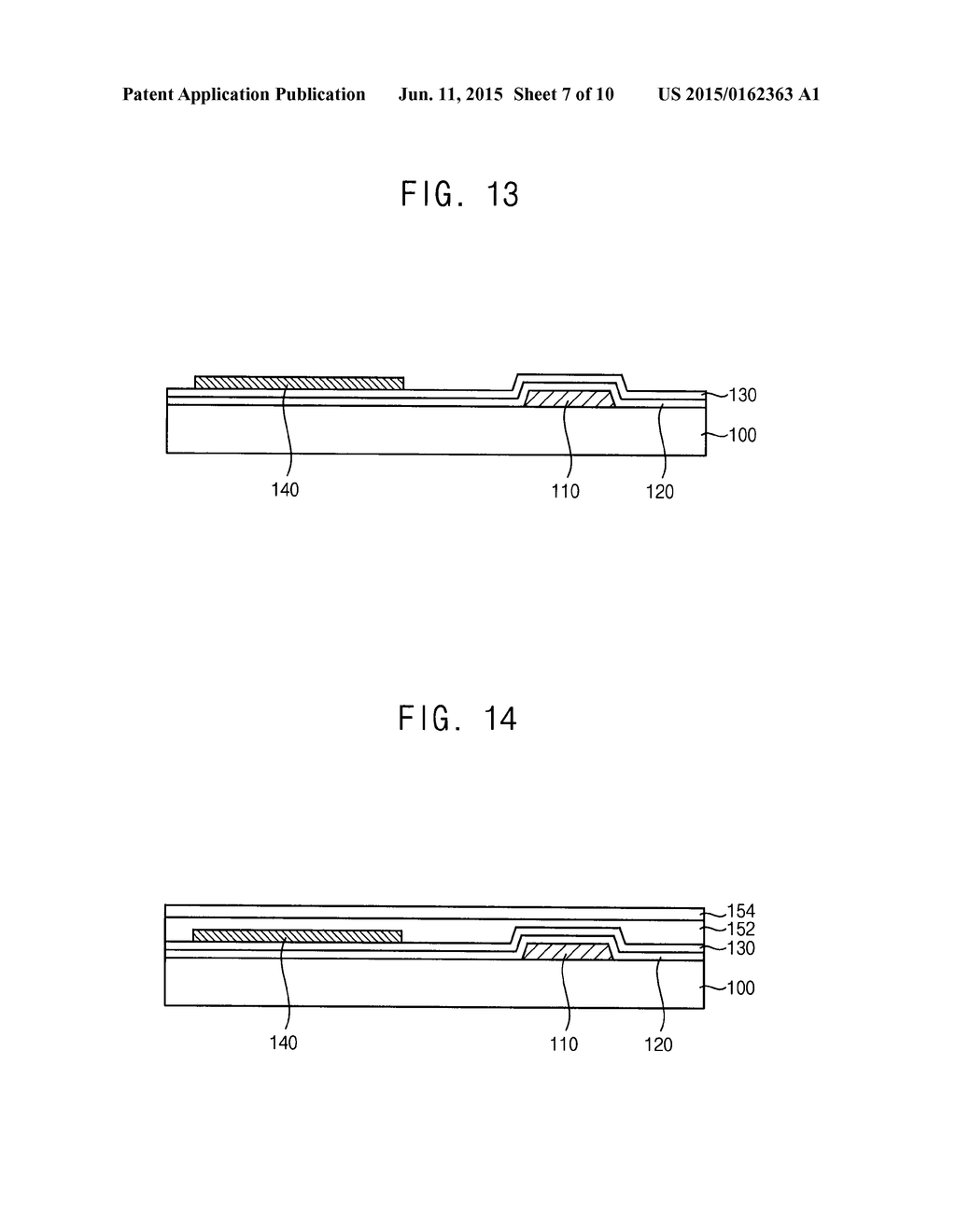 DISPLAY SUBSTRATES, METHODS OF MANUFACTURING THE SAME AND DISPLAY DEVICES     INCLUDING THE SAME - diagram, schematic, and image 08