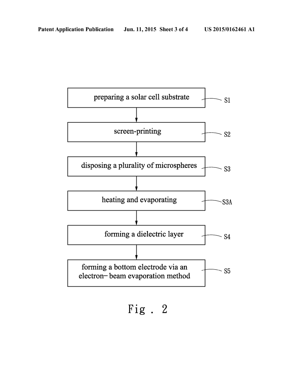 SOLAR CELL WITH ANTI-REFLECTION STRUCTURE AND METHOD FOR FABRICATING THE     SAME - diagram, schematic, and image 04