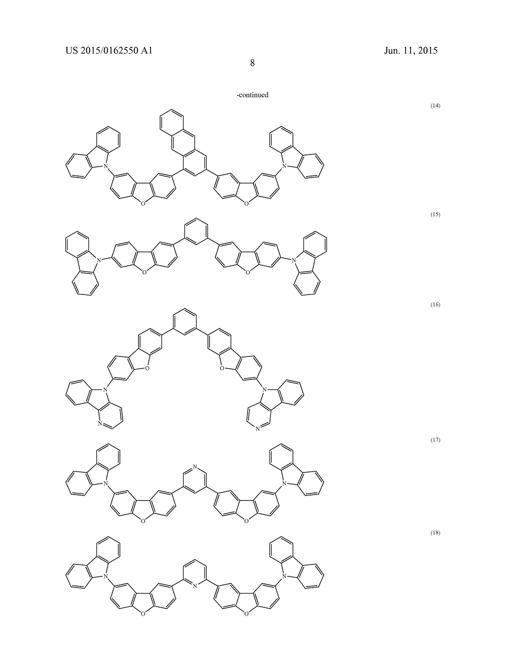 ORGANIC ELECTROLUMINESCENT ELEMENT, DISPLAY DEVICE AND LIGHTING DEVICE - diagram, schematic, and image 11