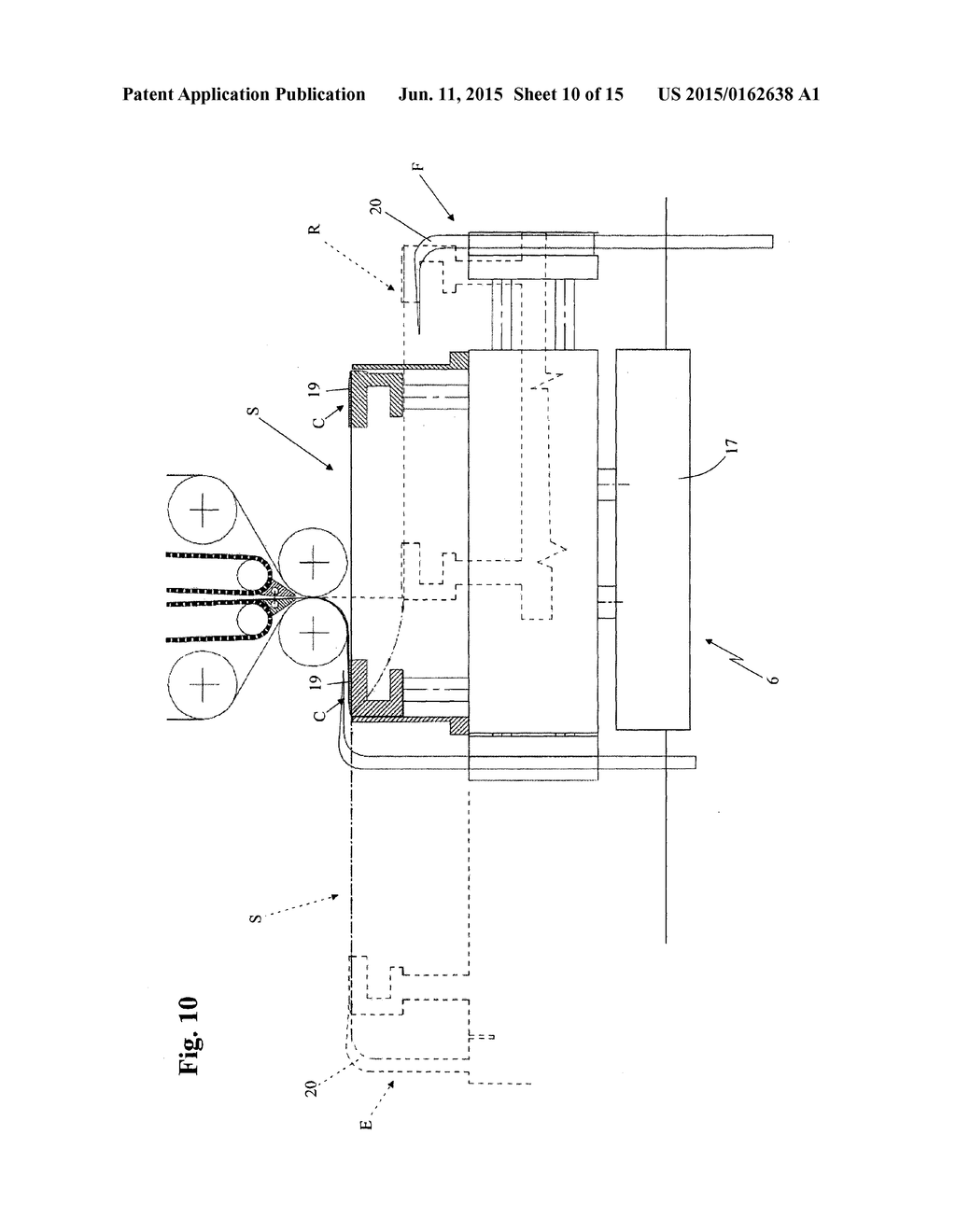 MACHINE AND PROCESS FOR OBTAINING CELLS FOR ELECTRIC STORAGE BATTERIES AND     CELL FOR ELECTRIC STORAGE BATTERY - diagram, schematic, and image 11