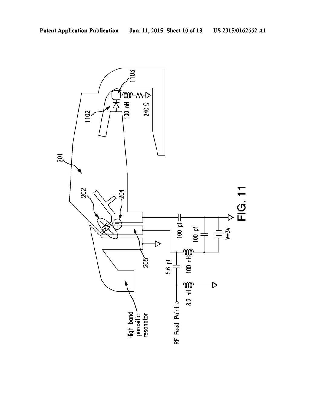 METHOD AND APPARATUS FOR CONTROLLING AN ANTENNA - diagram, schematic, and image 11