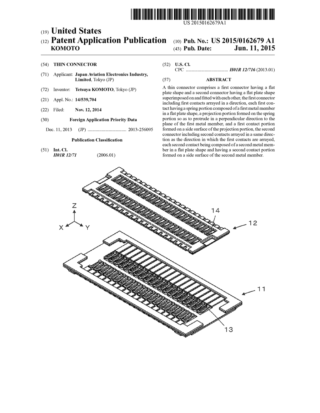 THIN CONNECTOR - diagram, schematic, and image 01