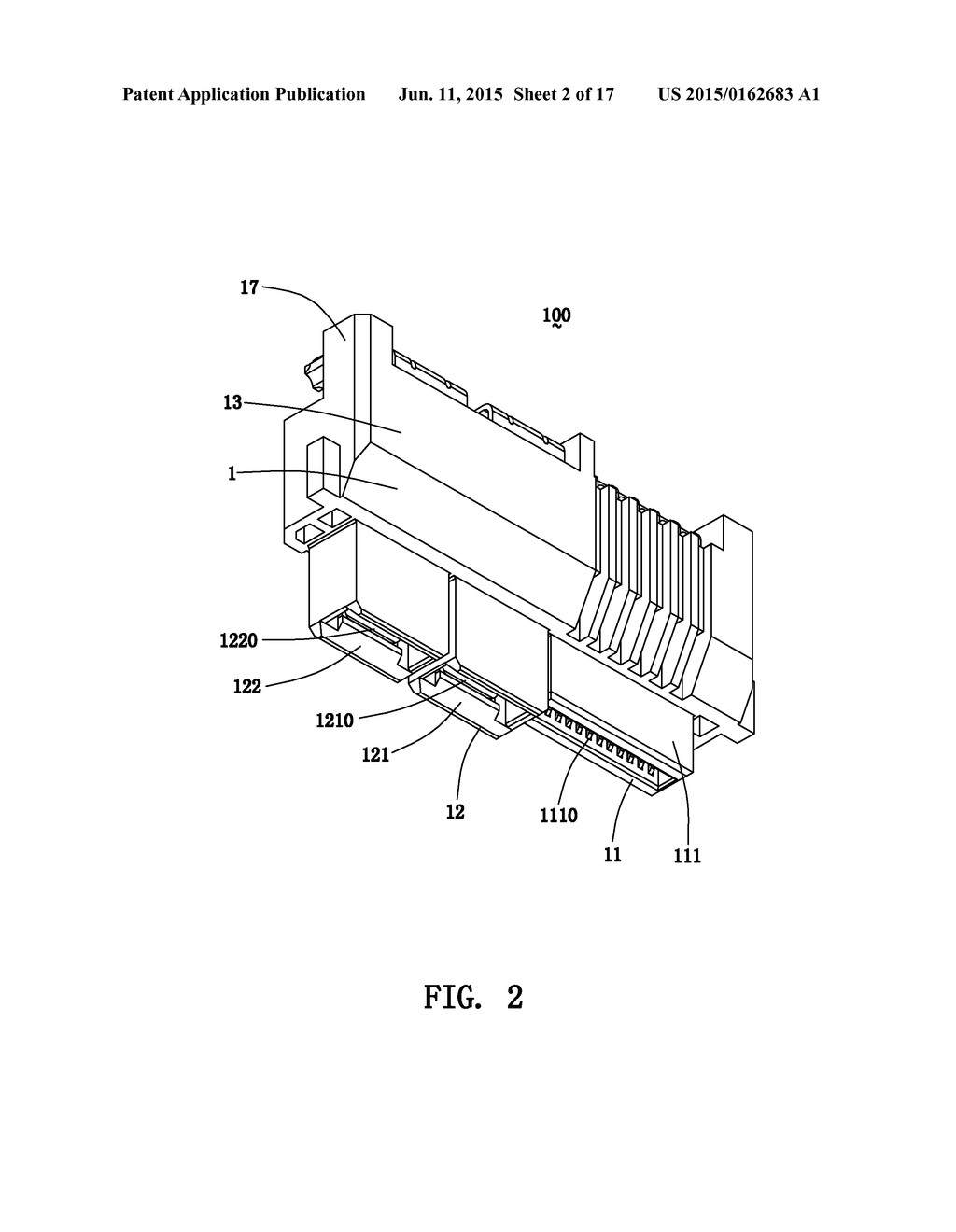 ELECTRICAL CONNECTOR WITH ROBUST HEAT-DISSIPATION STRUCTURES - diagram, schematic, and image 03