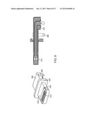 CONNECTOR RECEPTACLE HAVING A TONGUE diagram and image