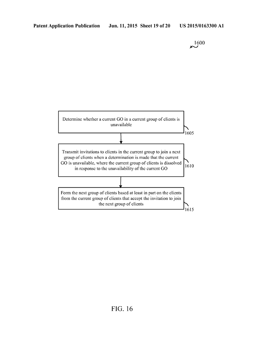 AUTOMATIC RECREATION OF A PEER-TO-PEER GROUP IN CASE OF GROUP OWNER     TERMINATION - diagram, schematic, and image 20