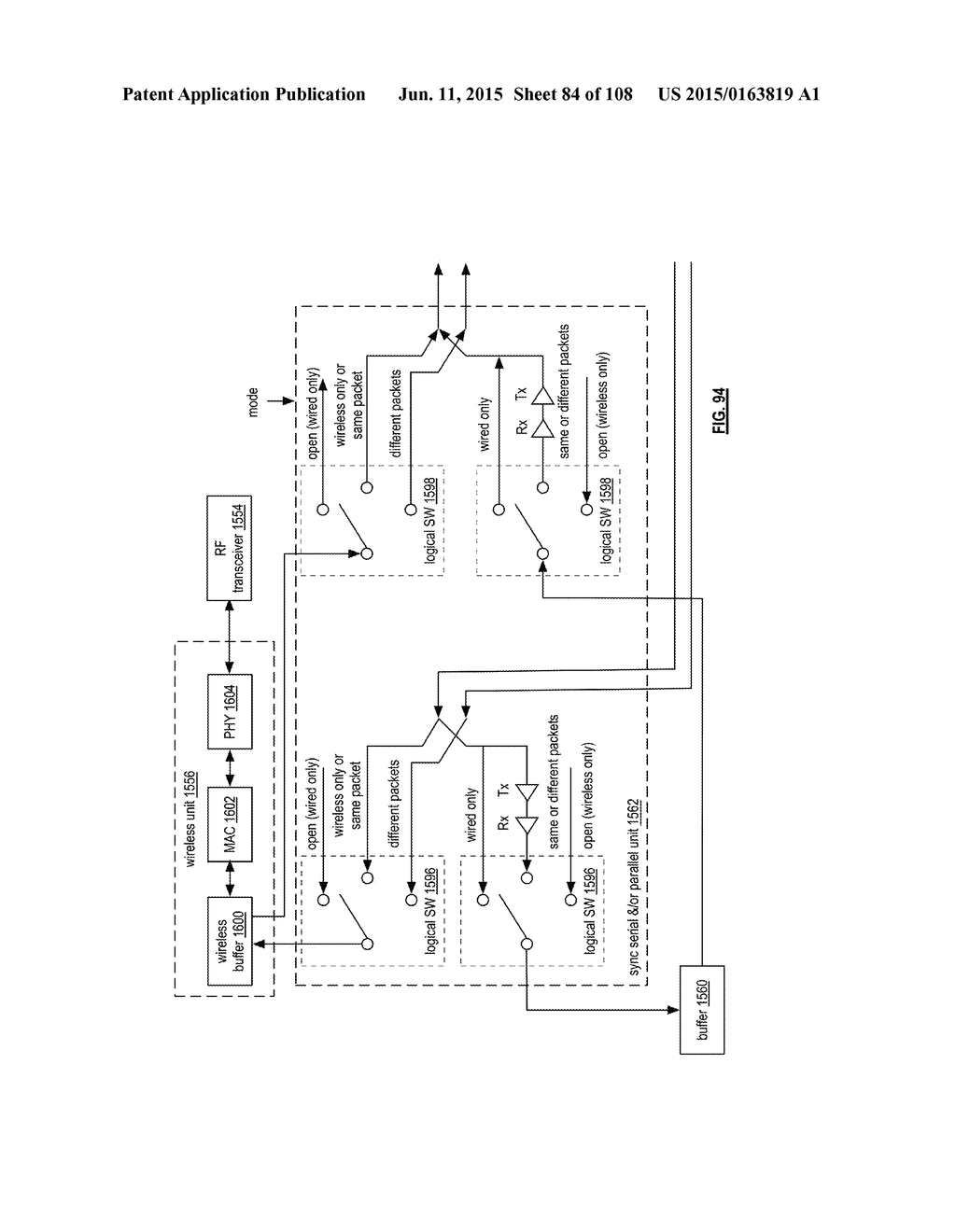 VEHICLE COMMUNICATION NETWORK INCLUDING WIRELESS COMMUNICATIONS - diagram, schematic, and image 85