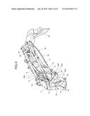 TANK COVER STRUCTURE FOR MOTORCYCLE diagram and image