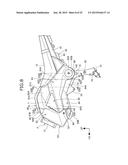 TANK COVER STRUCTURE FOR MOTORCYCLE diagram and image