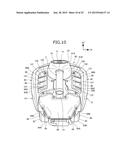 TANK COVER STRUCTURE FOR MOTORCYCLE diagram and image