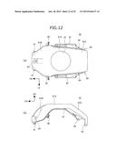 TANK COVER STRUCTURE FOR MOTORCYCLE diagram and image