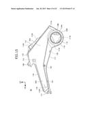 TANK COVER STRUCTURE FOR MOTORCYCLE diagram and image