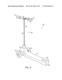 THREE-WHEELED ELECTRIC SCOOTER diagram and image