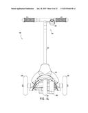 THREE-WHEELED ELECTRIC SCOOTER diagram and image