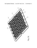 HOLDING STRUCTURE FOR CONCURRENTLY HOLDING A PLURALITY OF CONTAINERS FOR     SUBSTANCES FOR MEDICAL, PHARMACEUTICAL OR COSMETIC APPLICATIONS AS WELL     AS TRANSPORT OR PACKAGING CONTAINER COMPRISING THE SAME diagram and image