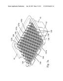 HOLDING STRUCTURE FOR CONCURRENTLY HOLDING A PLURALITY OF CONTAINERS FOR     SUBSTANCES FOR MEDICAL, PHARMACEUTICAL OR COSMETIC APPLICATIONS AS WELL     AS TRANSPORT OR PACKAGING CONTAINER COMPRISING THE SAME diagram and image