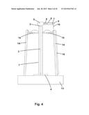 Self-Climbing Telescopic Crane and Method for Mounting Pre-Fabricated     Concrete Towers diagram and image