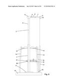 Self-Climbing Telescopic Crane and Method for Mounting Pre-Fabricated     Concrete Towers diagram and image