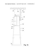 Self-Climbing Telescopic Crane and Method for Mounting Pre-Fabricated     Concrete Towers diagram and image