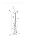 LATTICE TOWER ASSEMBLY FOR A WIND TURBINE diagram and image